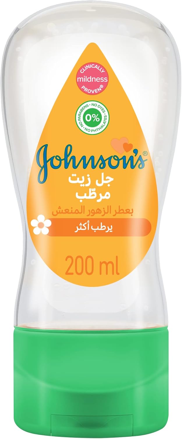 Johnson's Baby Hydrating Oil Gel with Fresh Blossom Scent 200ml