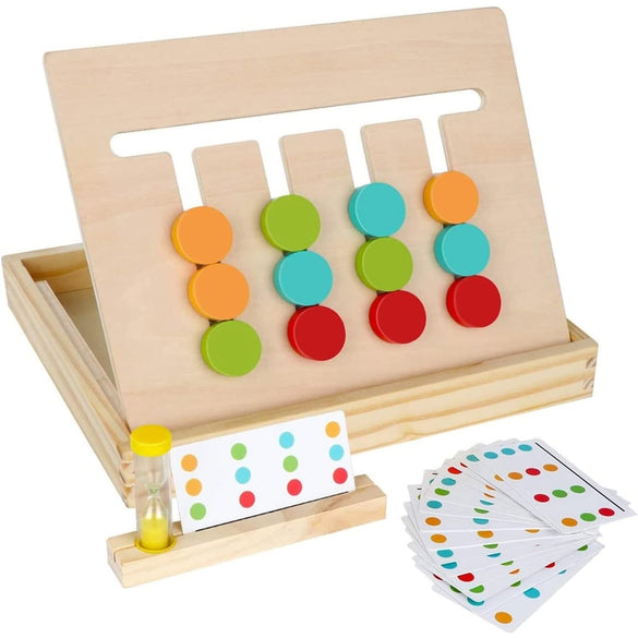 Color & Shape Matching Puzzle for Two-Player