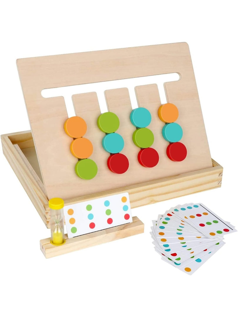 Color & Shape Matching Puzzle for Two-Player