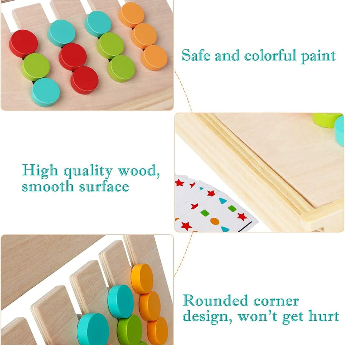 Color & Shape Matching Puzzle for Two-Player