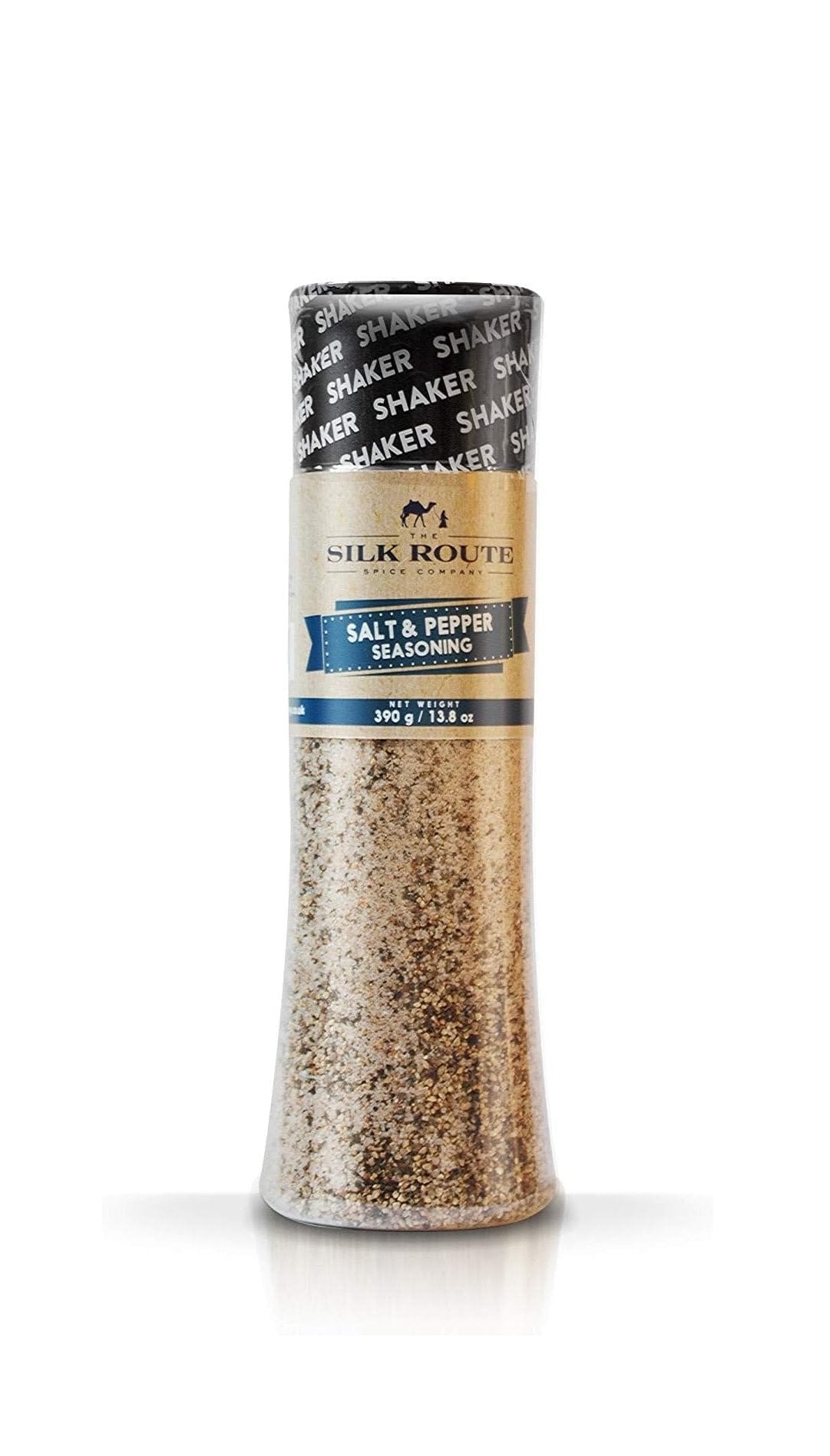 Silk Route Spice Company Salt and Pepper Giant Shaker - 390g/13.8oz