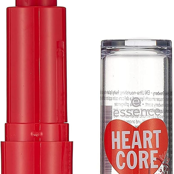 Essence Heart Core Lip Balm, Sweet Strawberry