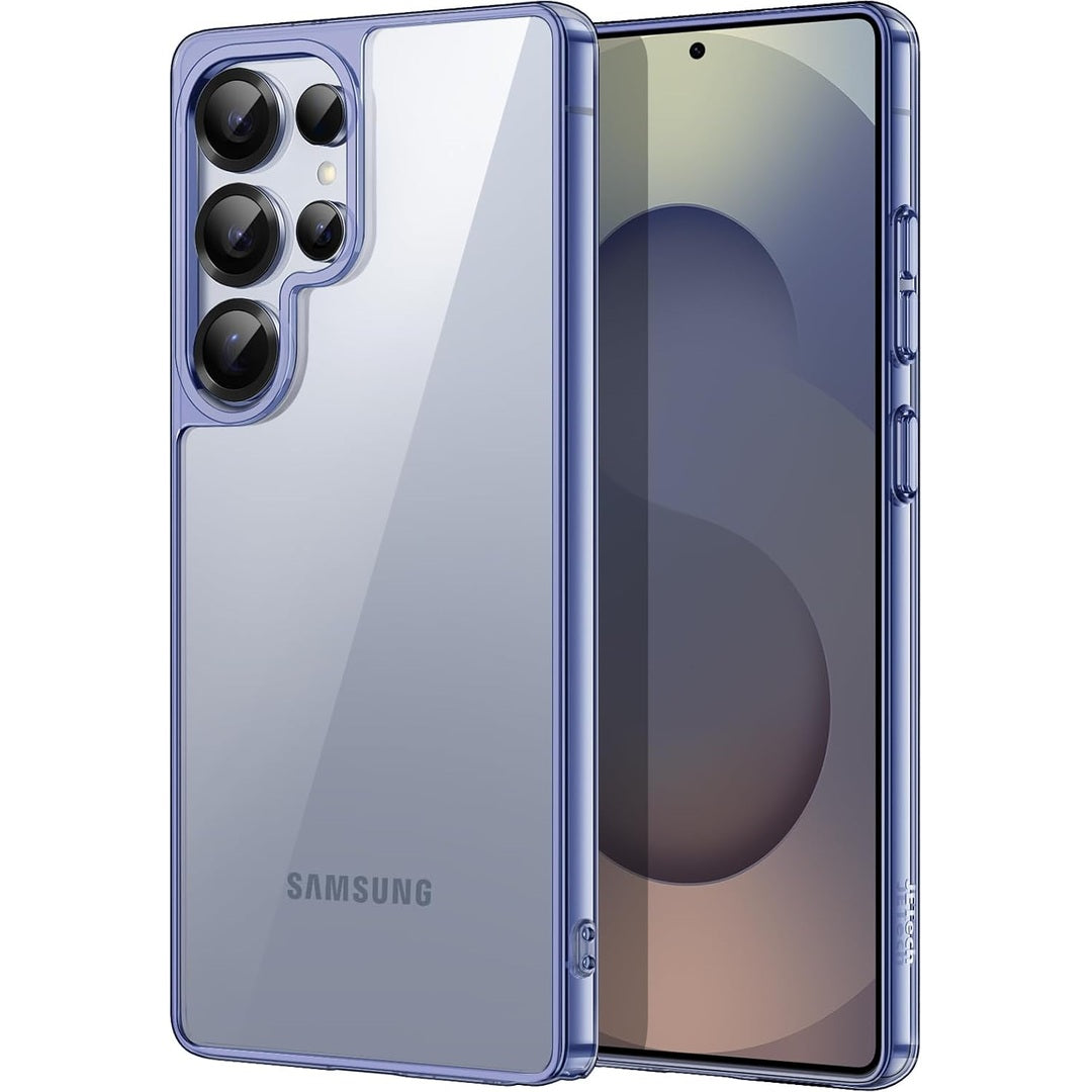 JETech Case for Samsung Galaxy S25 Ultra 5G, Non-Yellowing Shockproof Bumper Protective Phone Cover, Anti-Scratch Hard PC Back (Clear)