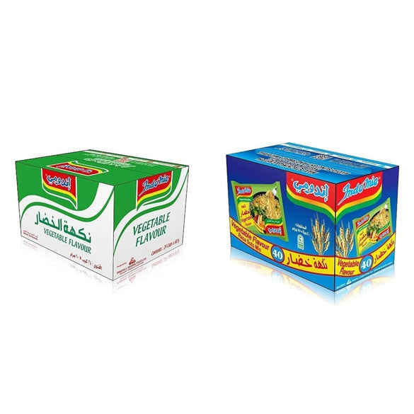Indomie Cup Noodle Vegetable Flv, 24 X 60G - Pack Of 1, V1600