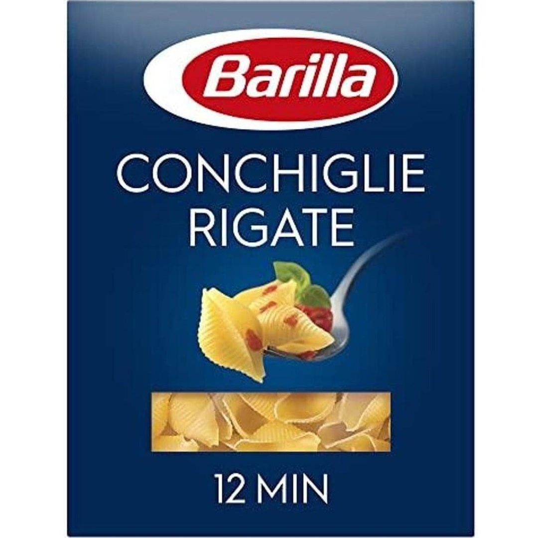 Barilla Conchiglie Rigate Pasta, 500 gm