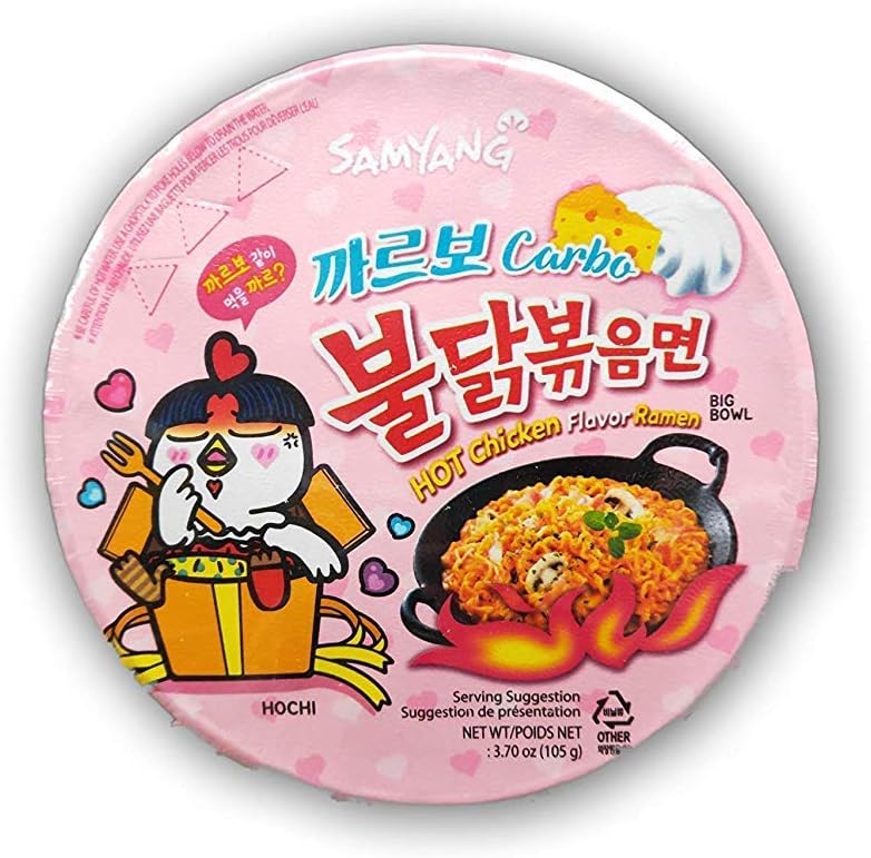 SAMYANG Ramen Spicy Chicken Carbonar Noodles 105 g