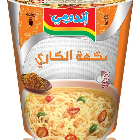 Indomie Cup Noodle Curry Flv, 24 X 60 g