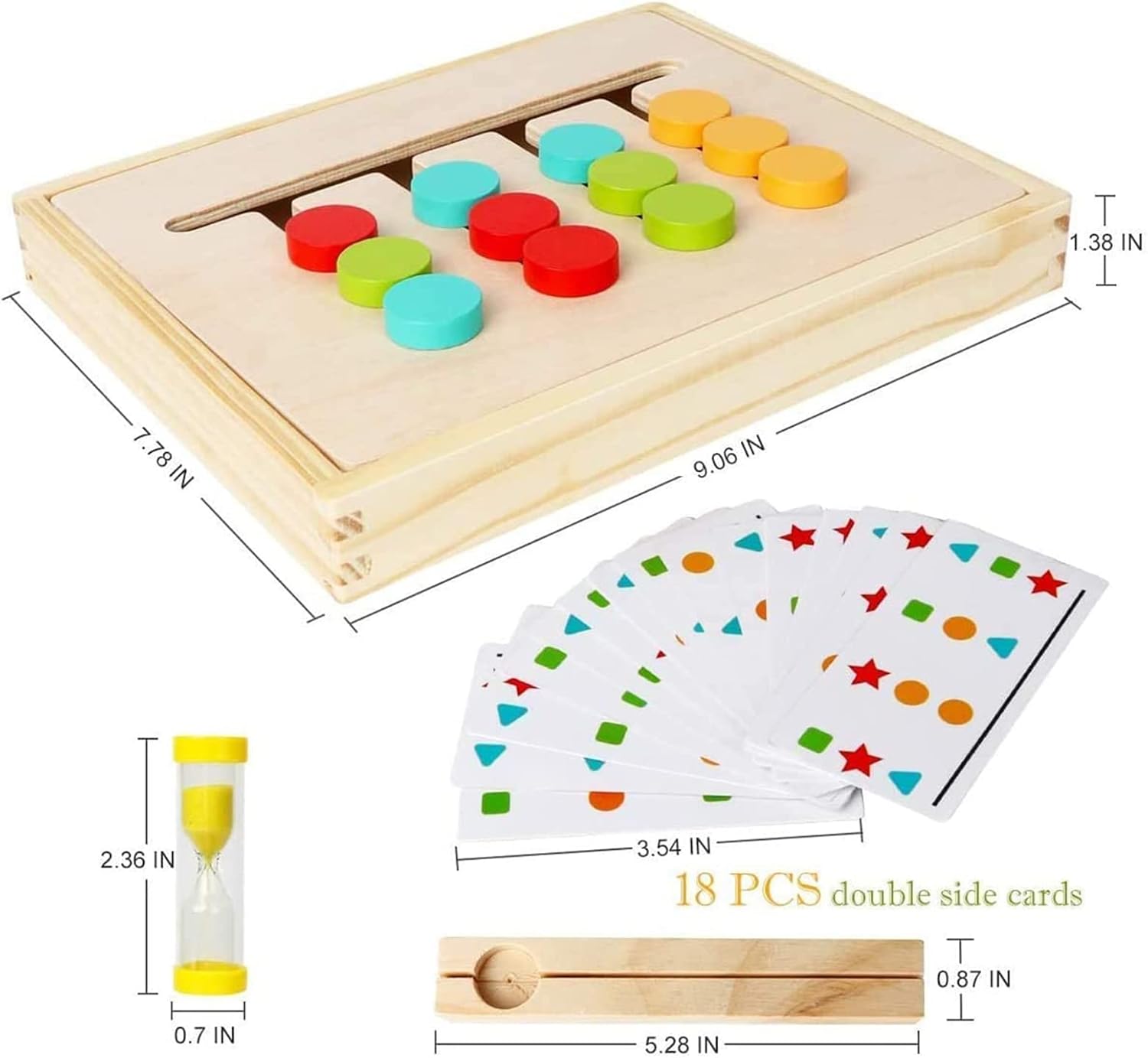 Color & Shape Matching Puzzle for Two-Player