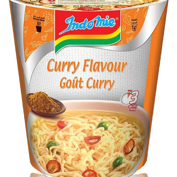 Indomie Cup Noodle Curry Flv, 24 X 60 g