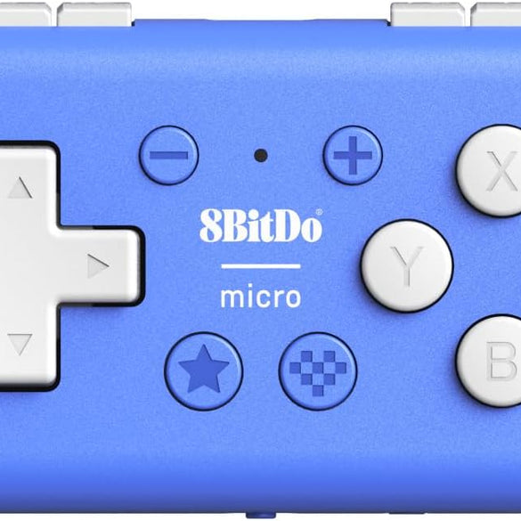 Nargos 8Bitdo Zero 2 Bluetooth Key Chain Sized Mini Controller for Nintendo Switch, Windows, Android and macOS (Yellow Edition)