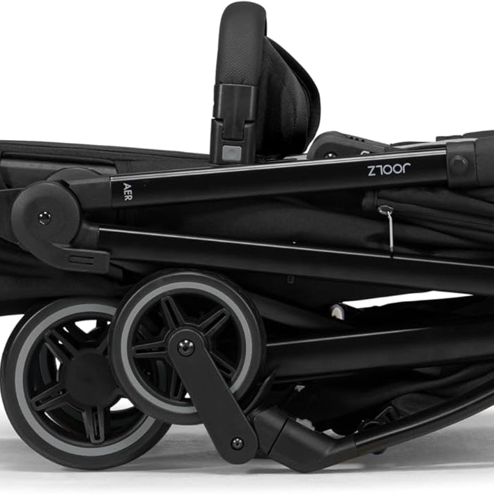 gb Pockit+ All City, Ultra Compact Lightweight Travel Stroller with Front Wheel Suspensio