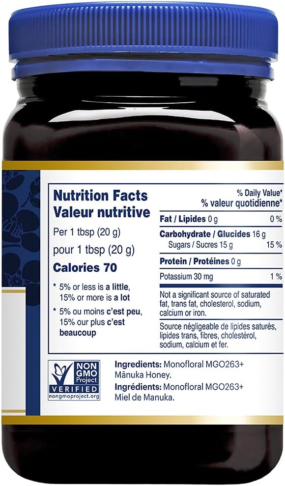 Premium Manuka Honey MGO 115+| Certified UMF 6+ Bronze 250g