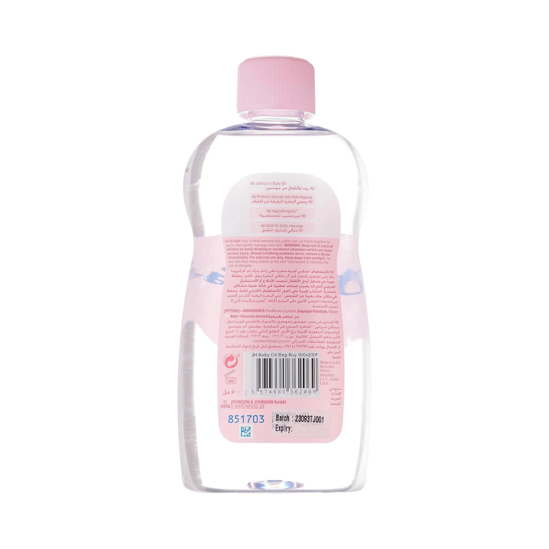 Johnson's Baby Oil 200ml