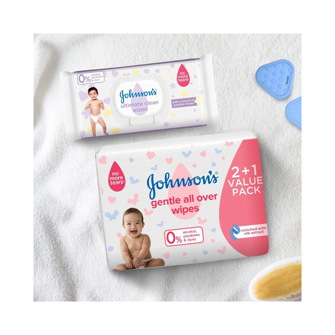 Johnson's Baby Gentle All Over Wipes