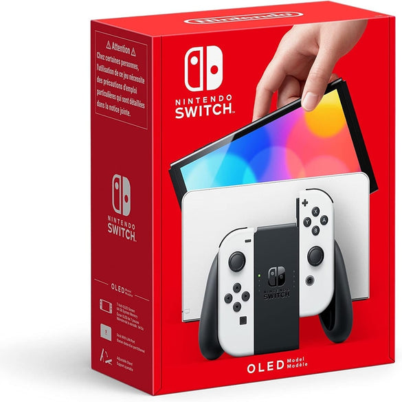 Nintendo Switch (OLED Model) - White Joy Con (International version)