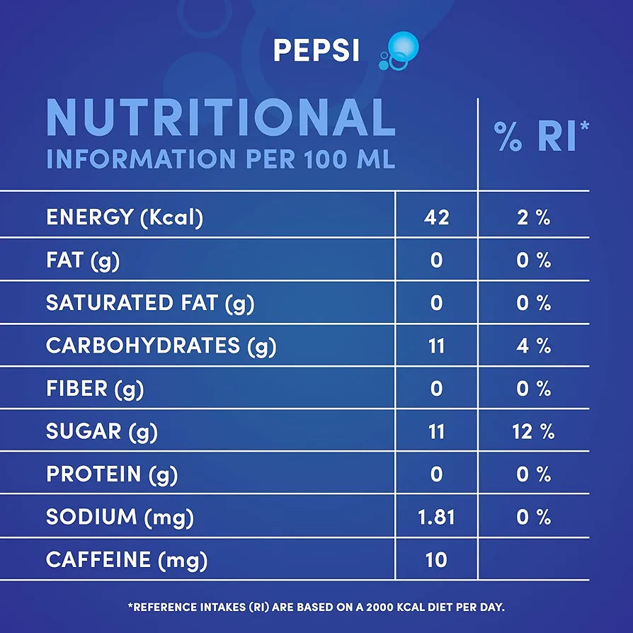 Pepsi, Carbonated Soft Drink, 360Mlpack Of 24