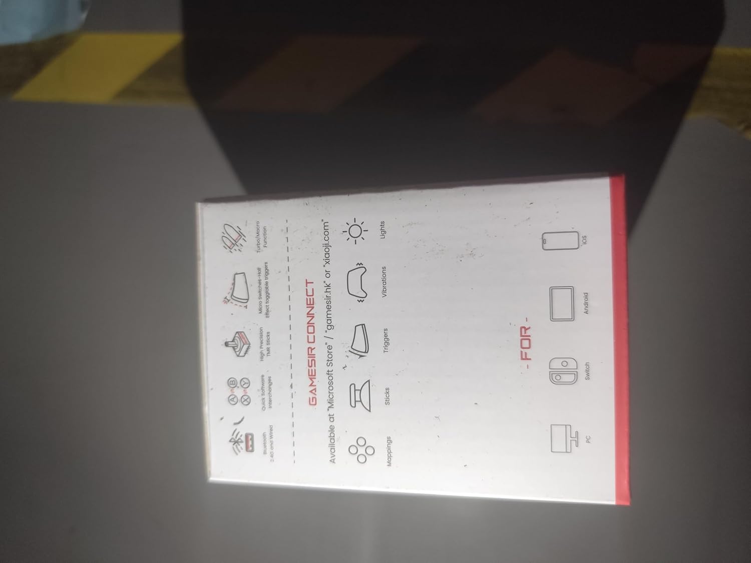 GameSir Cyclone 2 Multiplatform Wireless Controller- TMR Electromagnetic Joysticks&Hall Effect Switch triggers,6-axis Gyro Gaming Controller for Switch/PC/iOS/Android/Steam (Shadow Black Bundle)