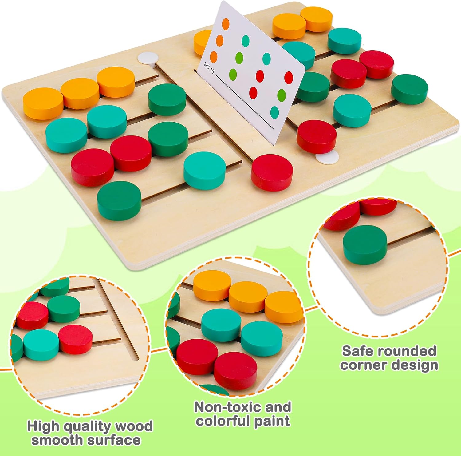 Color & Shape Matching Puzzle for Two-Player