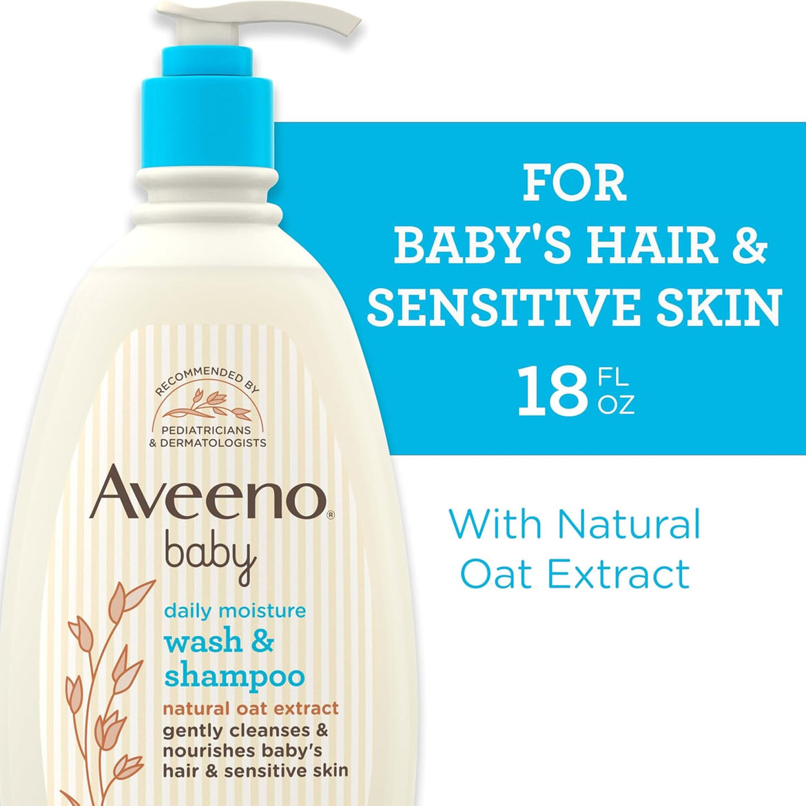 Aveeno Baby Gentle Wash 18 fl. Oz