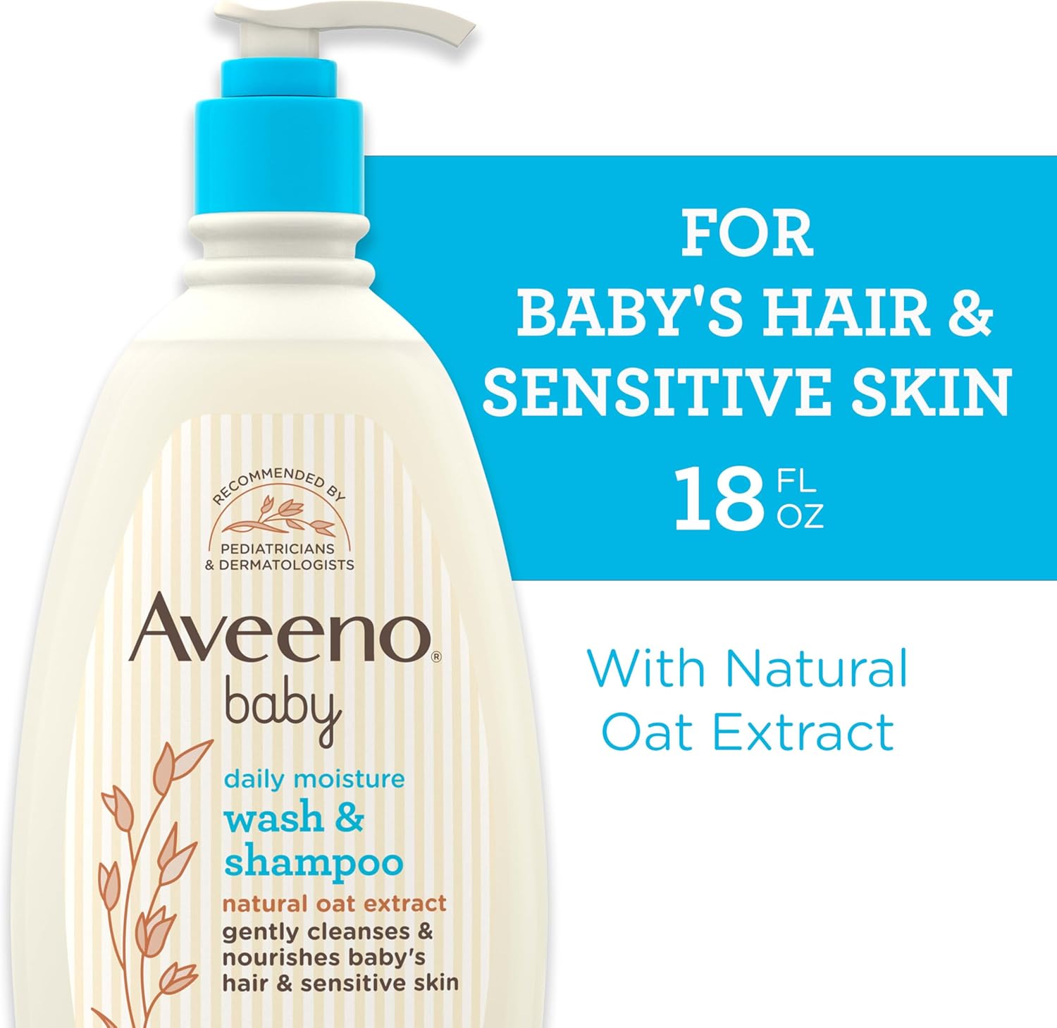Aveeno Baby Gentle Wash 18 fl. Oz