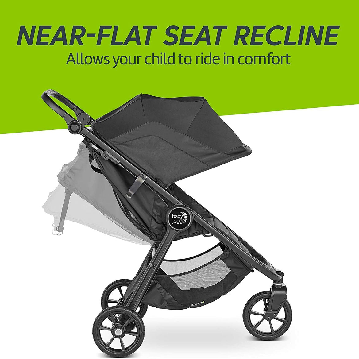 Baby Jogger® City Mini® GT2 All-Terrain Stroller, Opulent Black