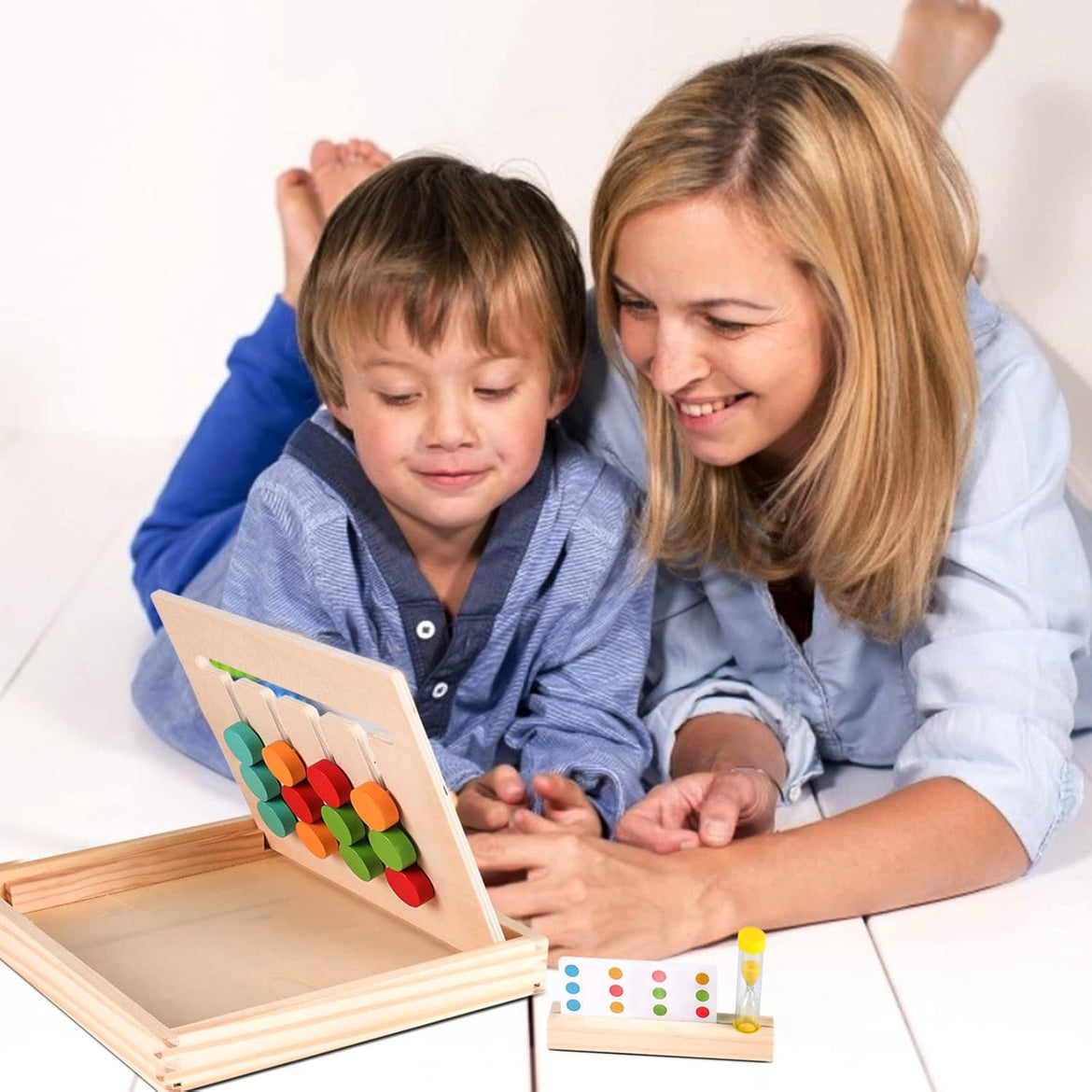 Color & Shape Matching Puzzle for Two-Player