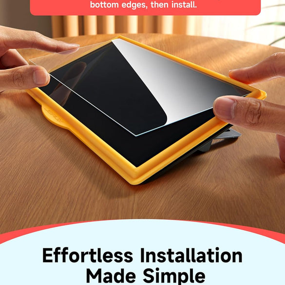 JSAUX 3-Pack Screen Protector for Nintendo Switch 2, Ultra HD Glass Protector 9H Hardness Easy to Install with Guiding Frame Scratch Resistant Tempered Glass