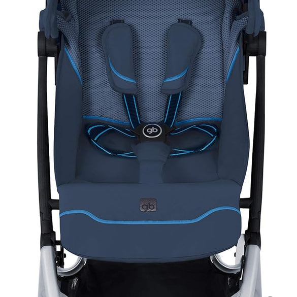 gb Pockit+ All City, Ultra Compact Lightweight Travel Stroller with Front Wheel Suspension