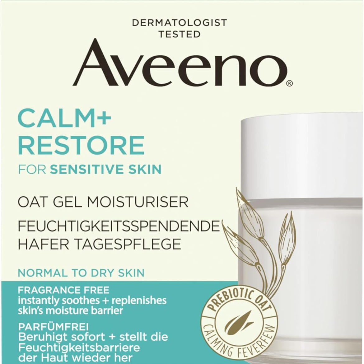 Aveeno CALM+RESTORE Re-Hydrating Oat Night Cream (50 ml)