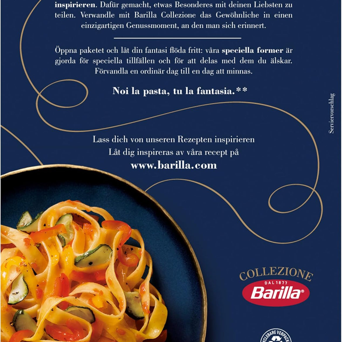 Barilla FETTUCCINE SEM PASTA 500 GM