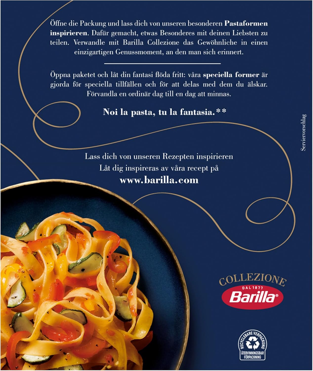Barilla FETTUCCINE SEM PASTA 500 GM