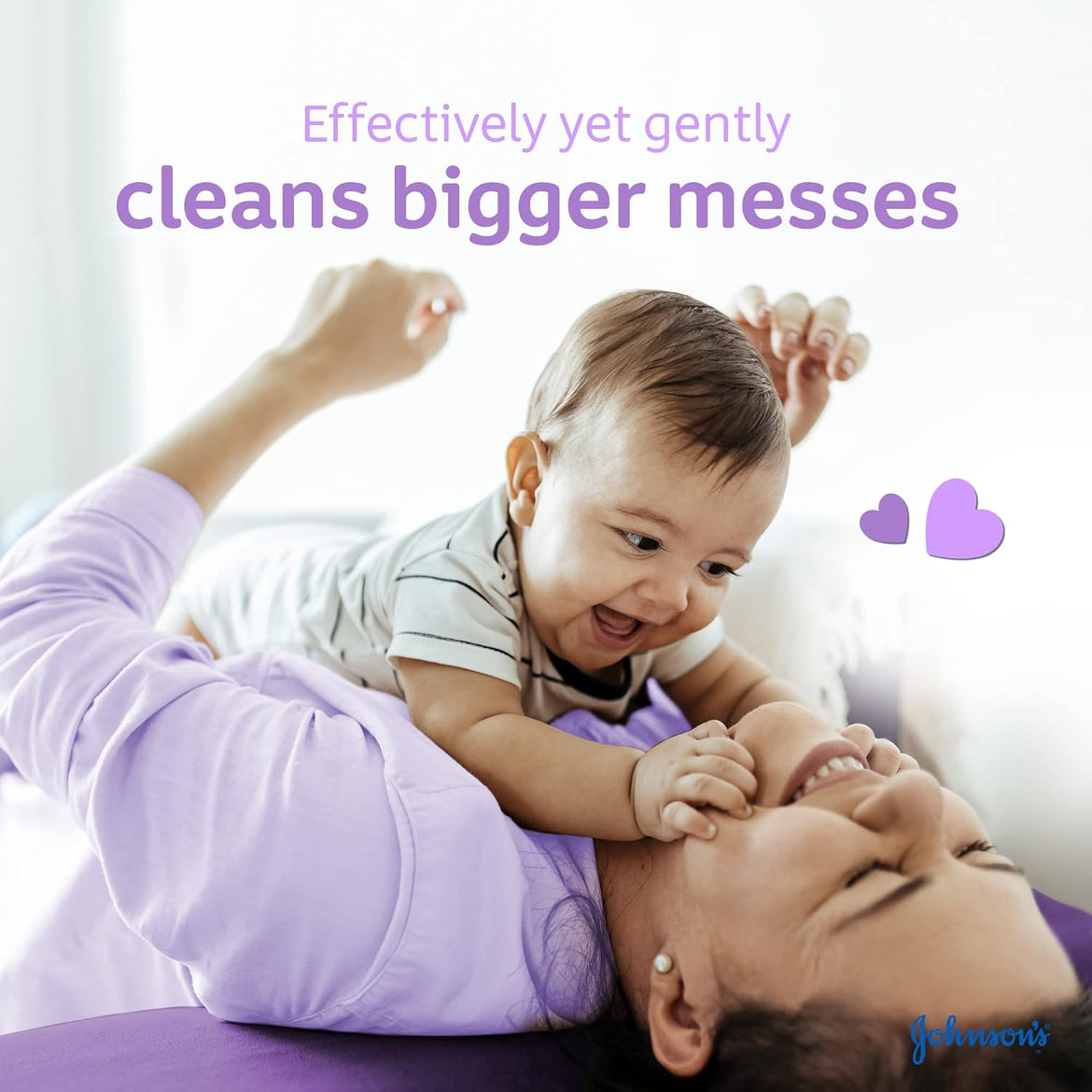 Johnson's Baby Ultimate Clean, 3X4X48, 576 Baby Wet Wipes