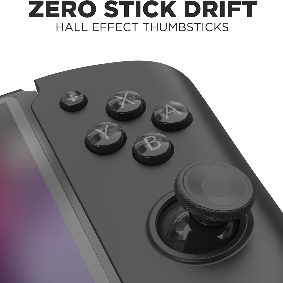 CRKD Nitro Deck - Professional Handheld Controller Deck with Zero Stick Drift for Nintendo Switch and Switch OLED (Black)