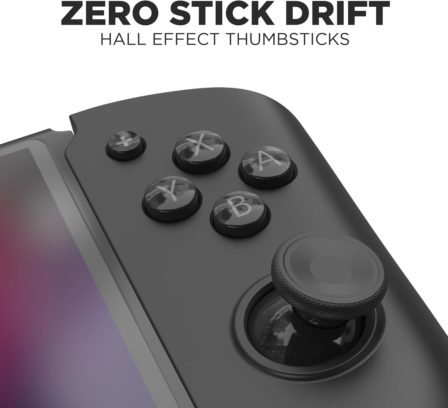 CRKD Nitro Deck - Professional Handheld Controller Deck with Zero Stick Drift for Nintendo Switch and Switch OLED (Black)