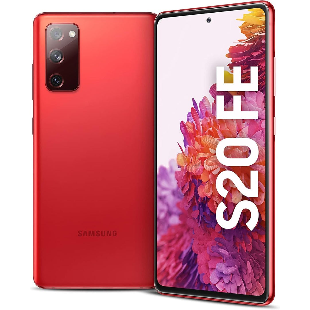 Samsung Galaxy S20 FE 4G Android Smartphone, 128GB, 8GB RAM, Dual Sim Mobile Phone, Cloud Lavender (KSA Version)