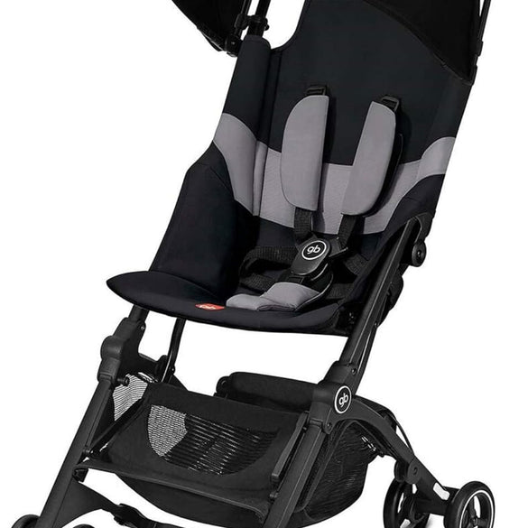 gb Pockit+ All City, Ultra Compact Lightweight Travel Stroller with Front Wheel Suspension