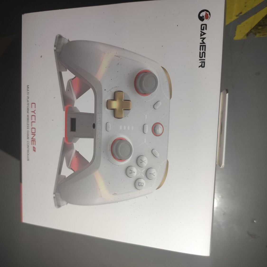 GameSir Cyclone 2 Multiplatform Wireless Controller- TMR Electromagnetic Joysticks&Hall Effect Switch triggers,6-axis Gyro Gaming Controller for Switch/PC/iOS/Android/Steam (Shadow Black Bundle)