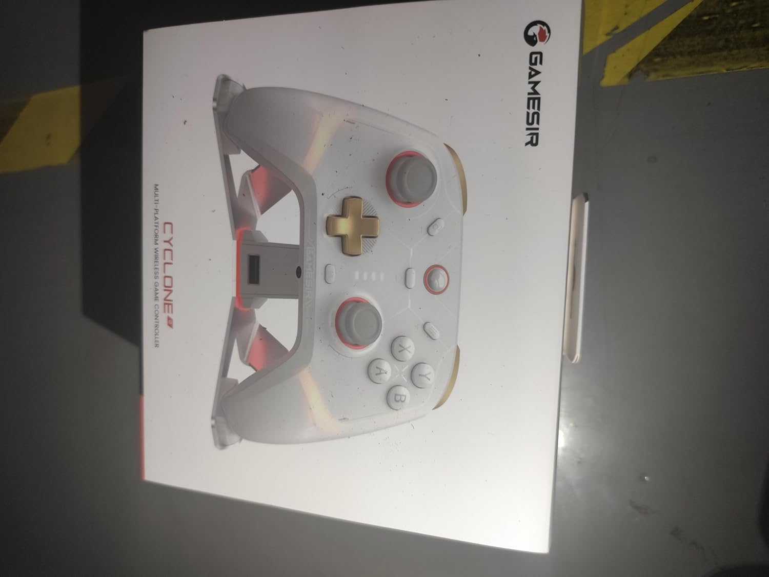 GameSir Cyclone 2 Multiplatform Wireless Controller- TMR Electromagnetic Joysticks&Hall Effect Switch triggers,6-axis Gyro Gaming Controller for Switch/PC/iOS/Android/Steam (Shadow Black Bundle)