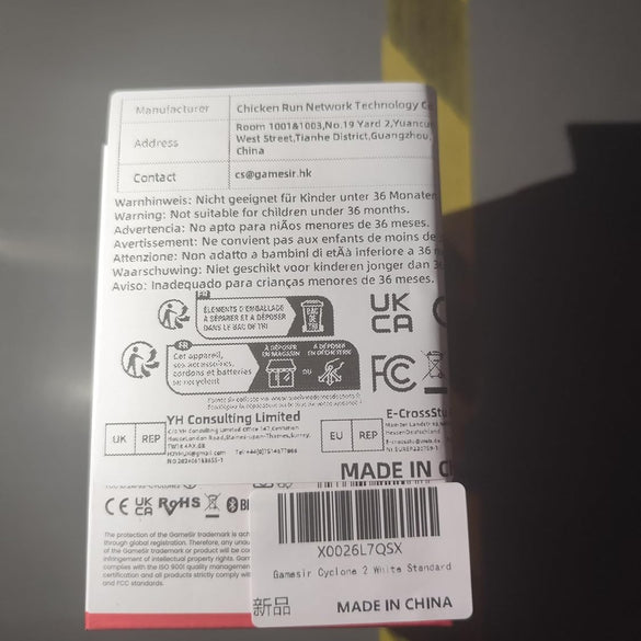 GameSir Cyclone 2 Multiplatform Wireless Controller- TMR Electromagnetic Joysticks&Hall Effect Switch triggers,6-axis Gyro Gaming Controller for Switch/PC/iOS/Android/Steam (Shadow Black Bundle)