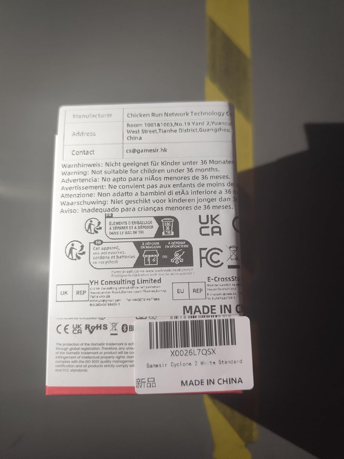 GameSir Cyclone 2 Multiplatform Wireless Controller- TMR Electromagnetic Joysticks&Hall Effect Switch triggers,6-axis Gyro Gaming Controller for Switch/PC/iOS/Android/Steam (Shadow Black Bundle)