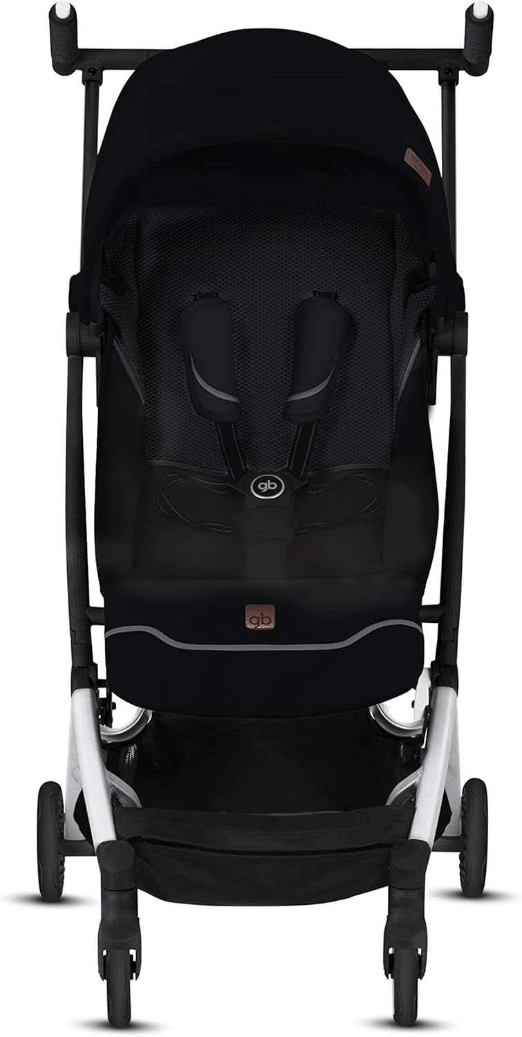 gb Pockit+ All City, Ultra Compact Lightweight Travel Stroller with Front Wheel Suspension