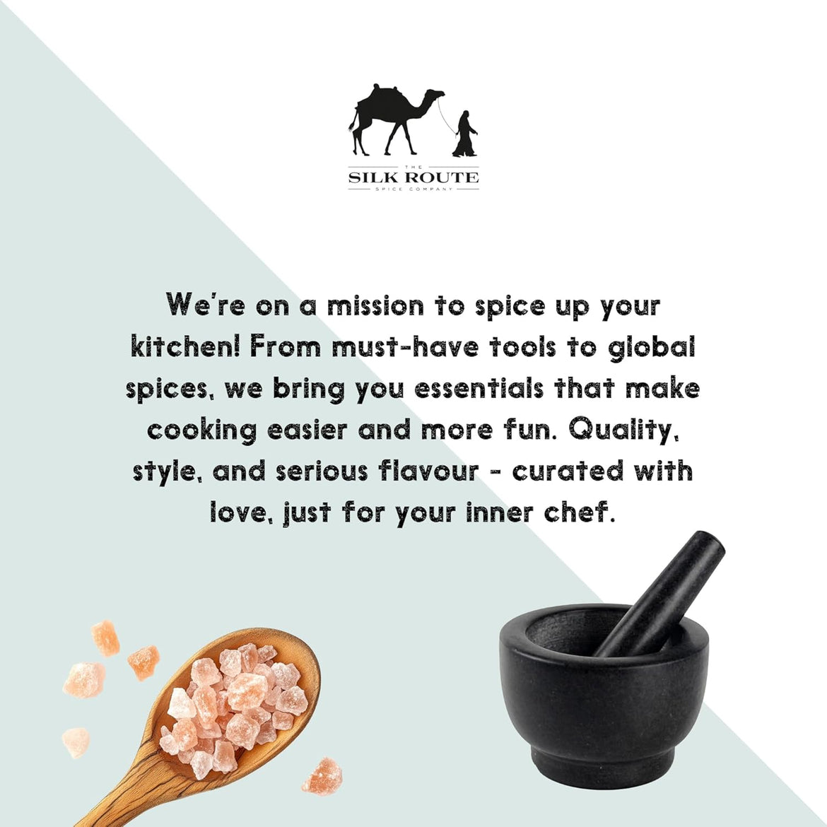 Silk Route Spice Company Salt and Pepper Giant Shaker - 390g/13.8oz