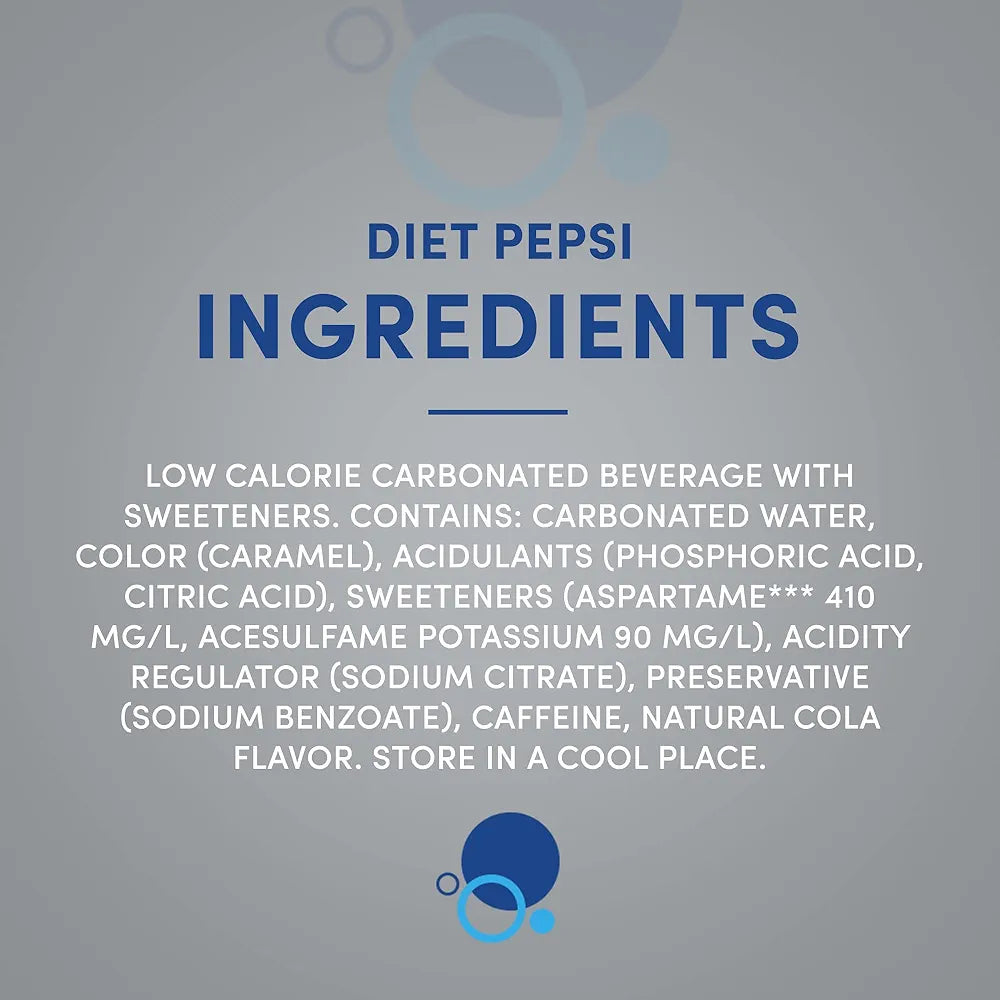Diet Pepsi Mini Can Soft Drink, 12 X 150 Ml