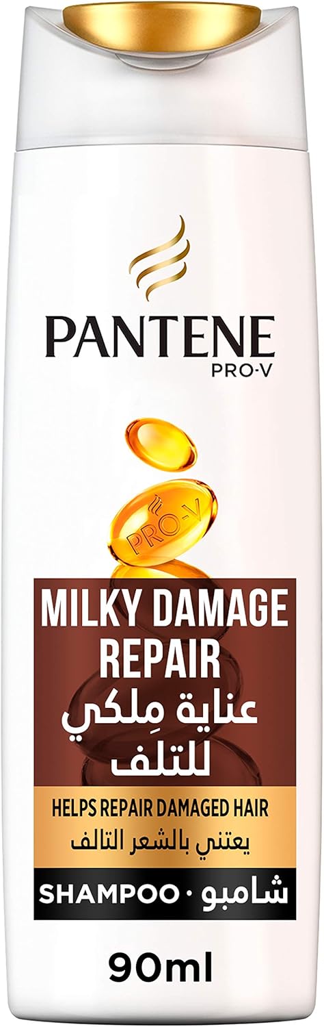 Pantene Pro-V Milky Damage Repair Shampoo for Damaged Hair 90ml