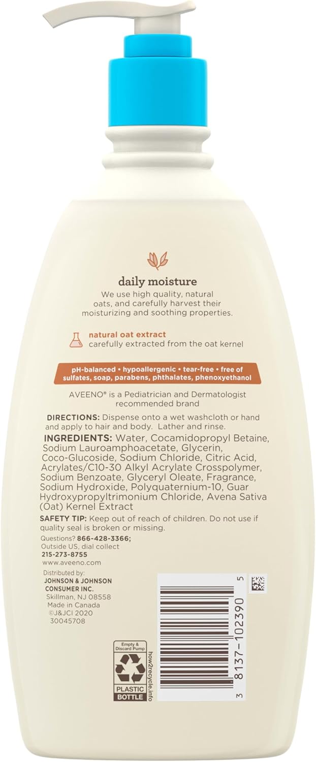 Aveeno Baby Gentle Wash 18 fl. Oz