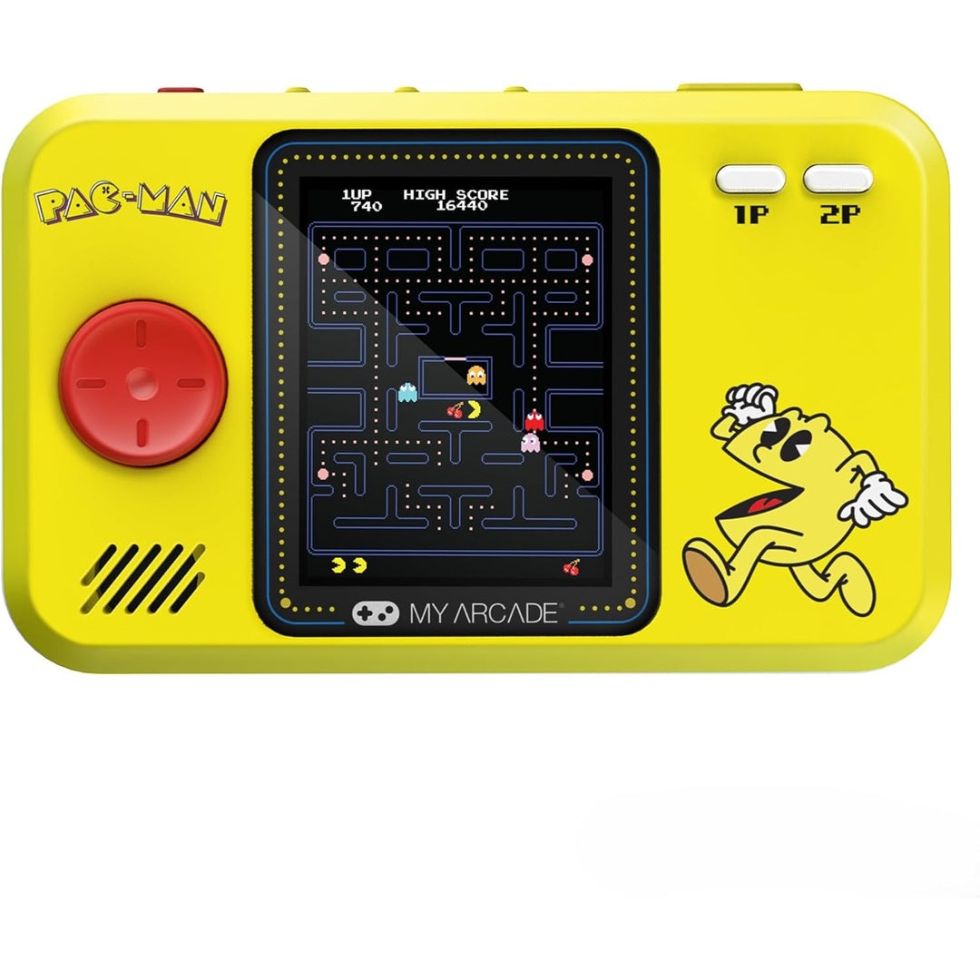 My Arcade Galaga/Galaxian Pocket Player Pro: Portable Video Game System with 2 Games, 2.75" Color Display, Ergonomic Design