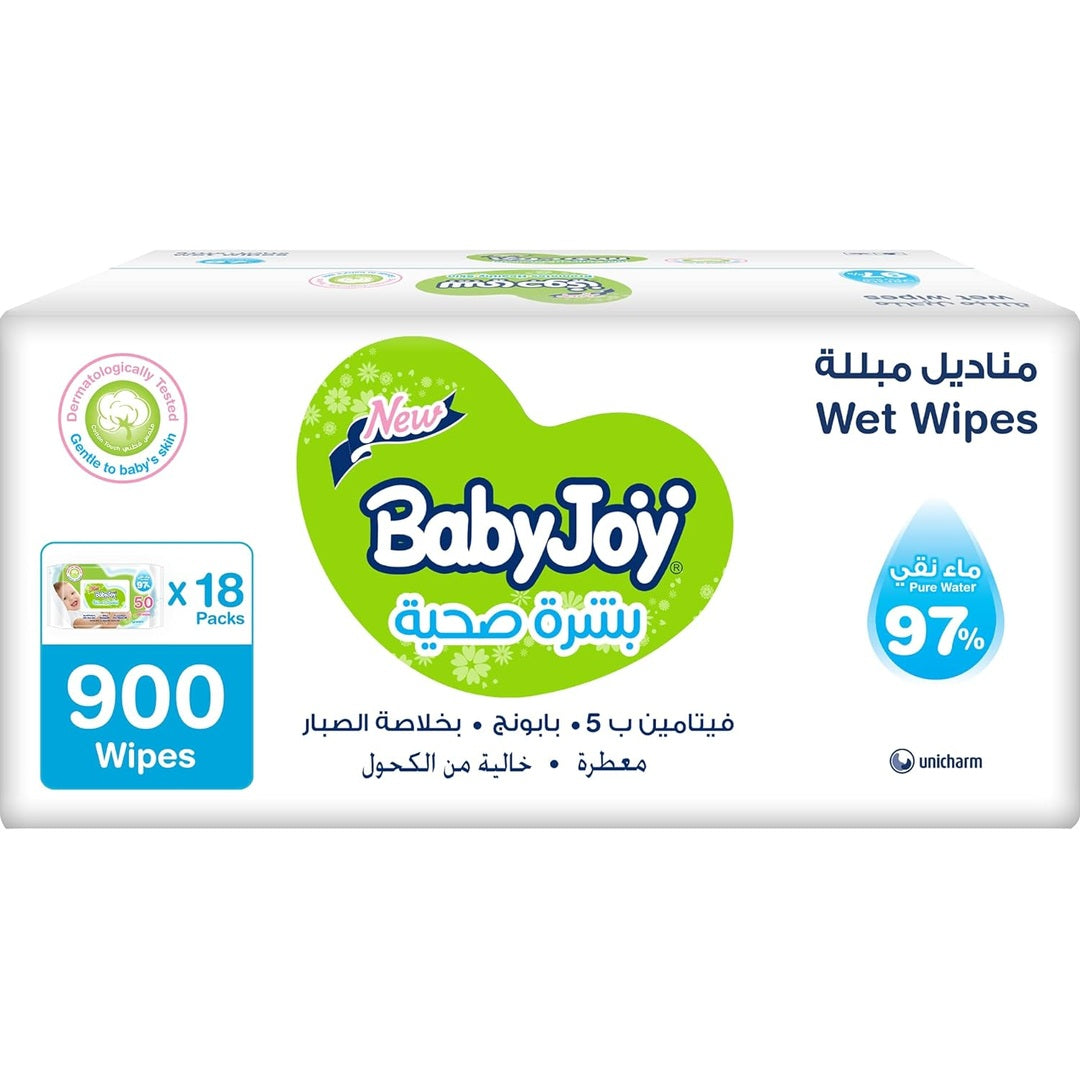 Babyjoy Healthy Skin, 3X50, 150 Baby Wet Wipes
