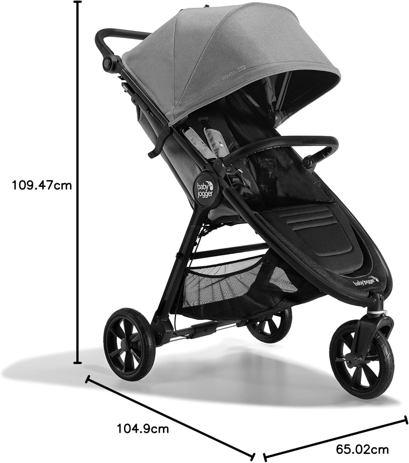 Baby Jogger® City Mini® GT2 All-Terrain Stroller, Opulent Black