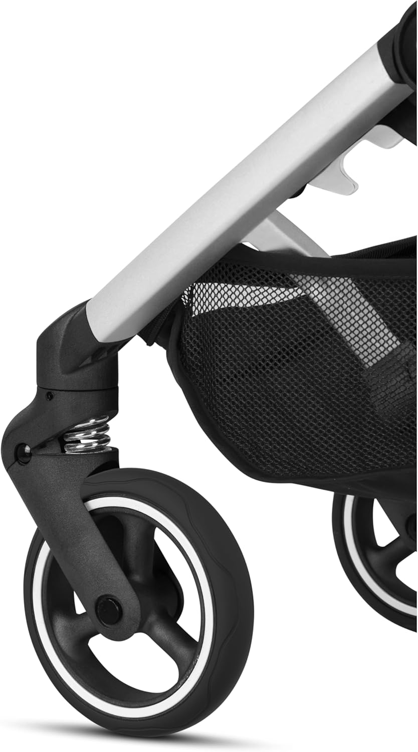 gb Pockit+ All City, Ultra Compact Lightweight Travel Stroller with Front Wheel Suspension