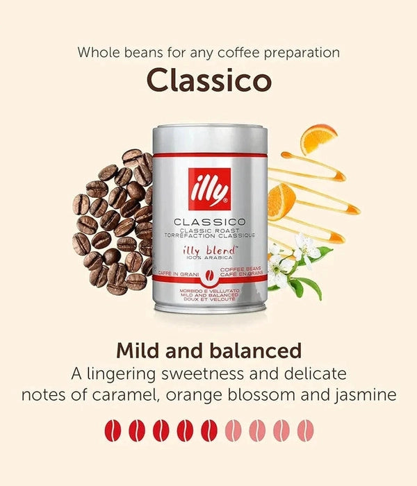 Illy Grani Roasted Coffee Beans 250g
